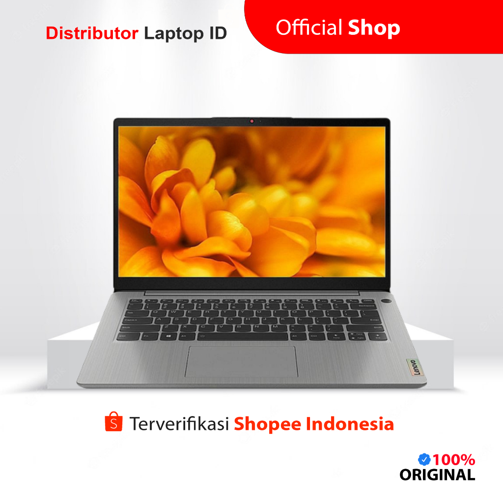 LAPTOP LENOVO IDEAPAD SLIM 3i 3 / CORE i5 1235U MX350 / RAM 8GB 512GB SSD / 14 INCH FHD / WINDOWS 11 OHS - CICILAN 0%