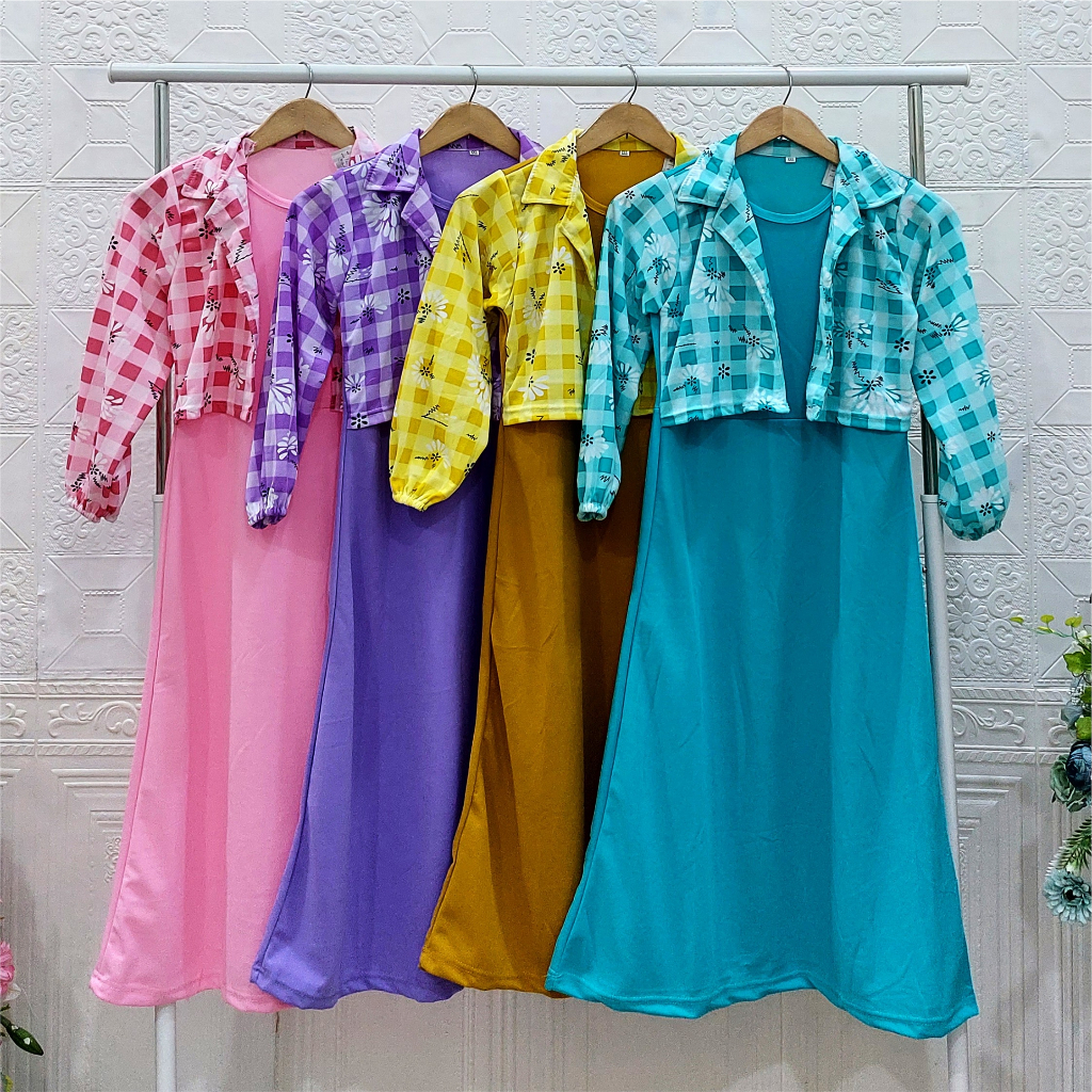 Gamis Jas Set Vanilla CKids