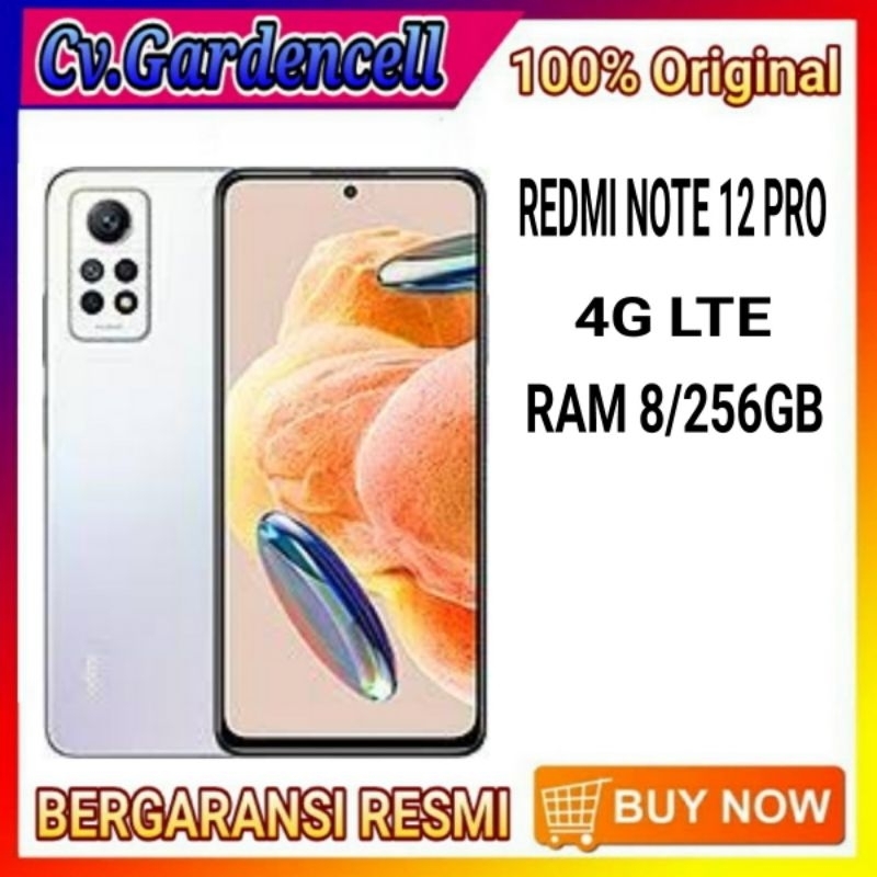 Xiaomi Redmi Note 12 Pro 4g Ram 8/256 Gb Garansi Resmi