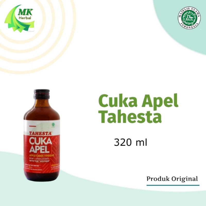 

Cuka Apel Tahesta 320ml Original