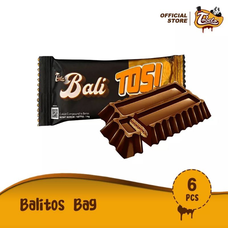 Coklat Bali Tos isi 6 pcs