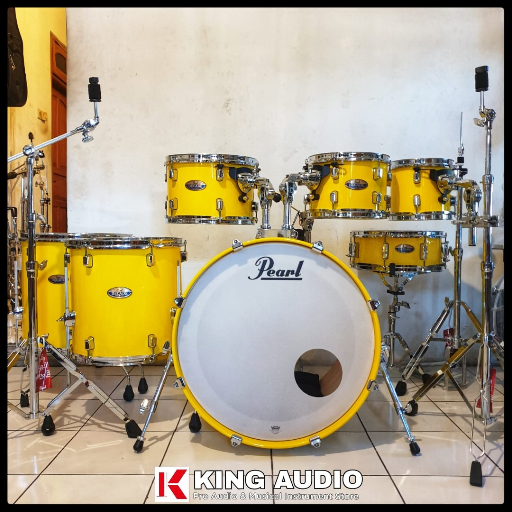 Drum Pearl Decade Maple DMPC927SP/C 7-Piece (Tanpa Cymbal)