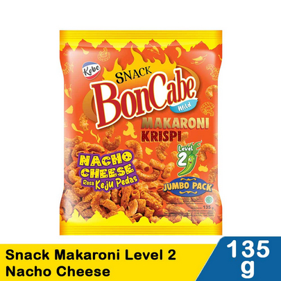 

BON CABE MAKARONI NACHO CHEESE 135 GRAM