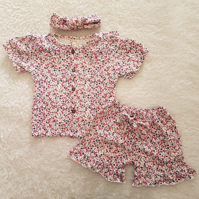 Baju Bayi setelan Stella One set