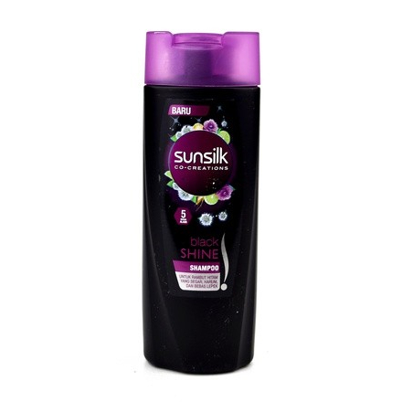 SHAMPO SUNSILK HITAM BERKILAU 70 ML BLACK SHINE SHAMPOO