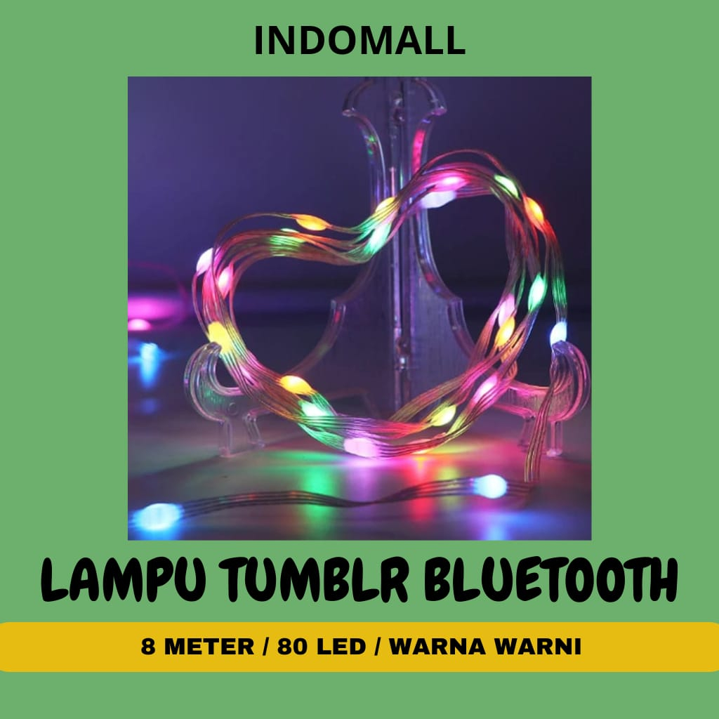 LAMPU LED TUMBLER  / LAMPU DEKORASI / LAMPU LED STRIP HIAS 8M DAN 80LED