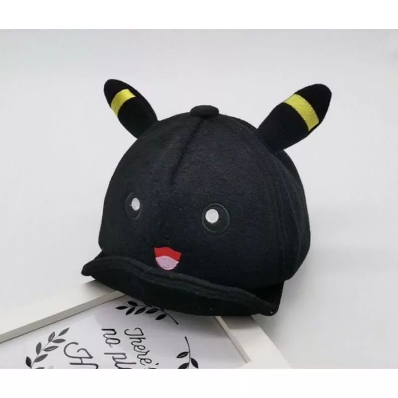 Topi  Anak Pikachu Gemas dan Lucu Usia 0-2Tahun