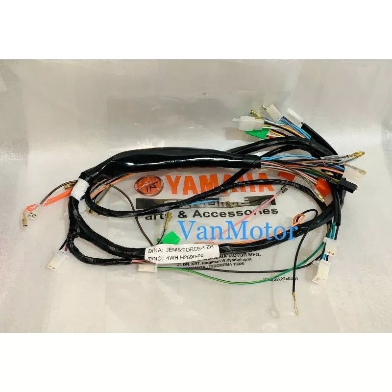 KABEL BODY BODI FORCE 1 ZR FIZR F1 ZR SET 4WH 4NS TERMURAH WIRE HARNESS