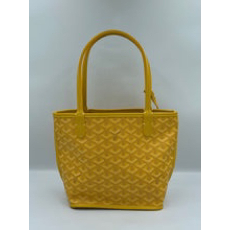 GYD Anjou Mini Tote Reversible Women Bag Yellow