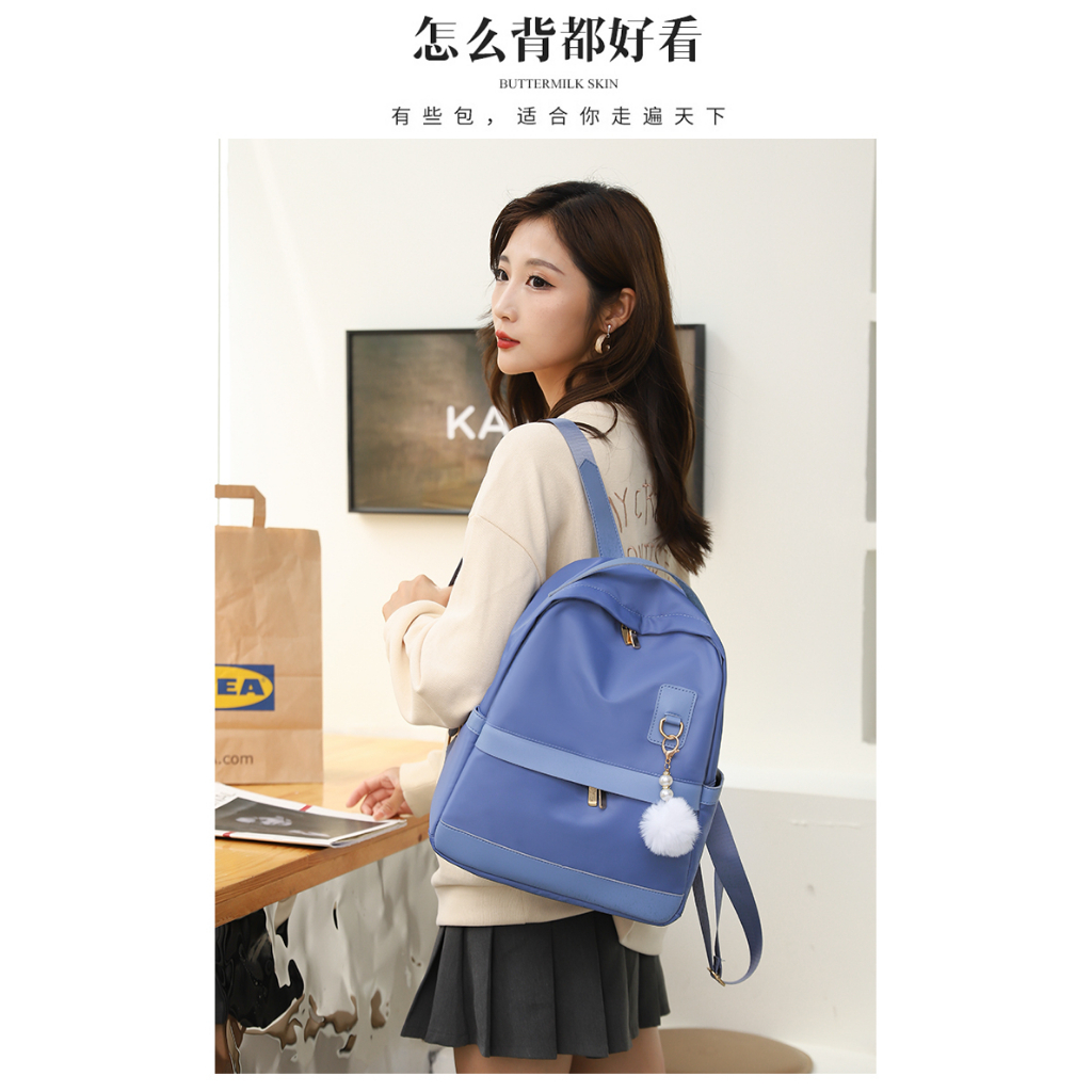 ( 2PC 1KG ) GTBI998882046  New Arrival 2023 !!!  Tas Ransel  Tas Wanita Import  Premium Terbaru 6002