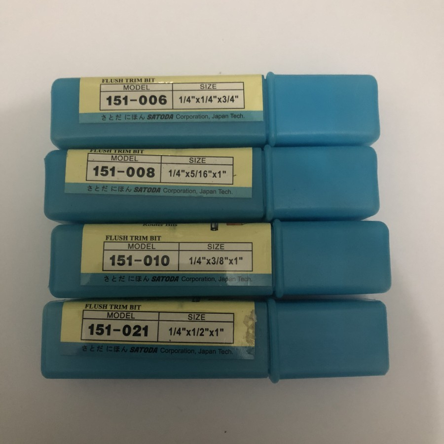 MATA PROFIL FLUSH TRIM BIT VARIASI / MATA ROUTER PEMANGKAS KAYU TAJAM