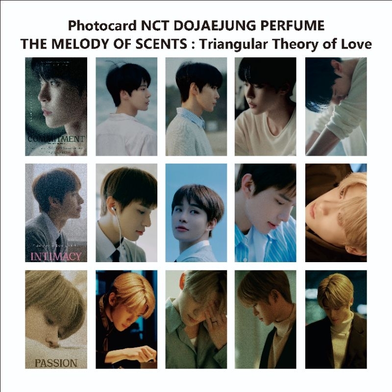 UNOFFICIAL - Photocard NCT DOJAEJUNG PERFUME - The Melody of Scent : Triangular Theory of Love