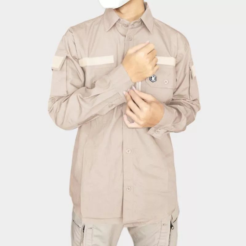 kemeja tactical M-tac tangan pendek kemeja pdl