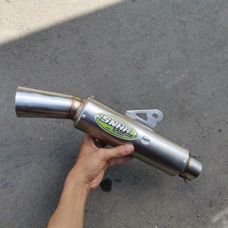 SILINCER SAMLONG P25cm  inlet 38mm & 50mm ORIGINAL SNHR exhaust