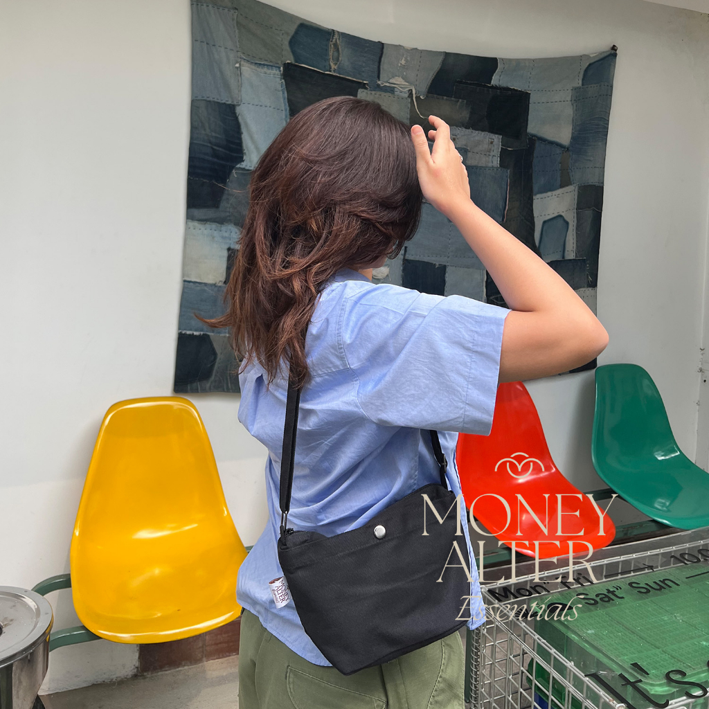 Money Alter - Nano Bag / Tas Slempang Kanvas