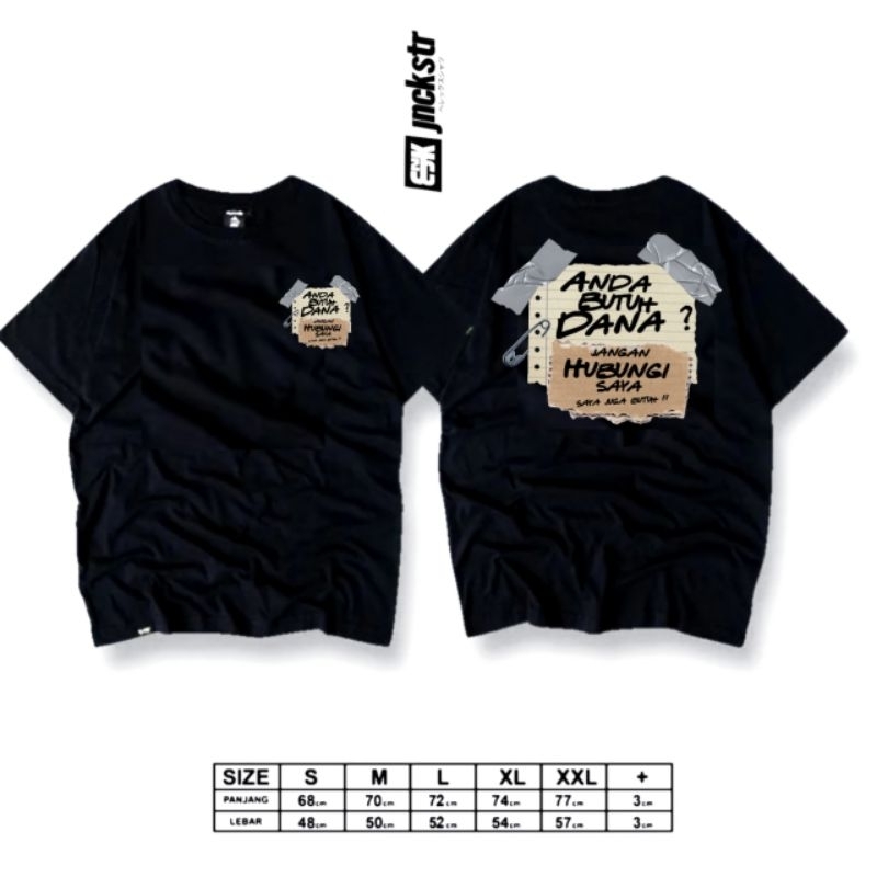 kaos anda butuh dana