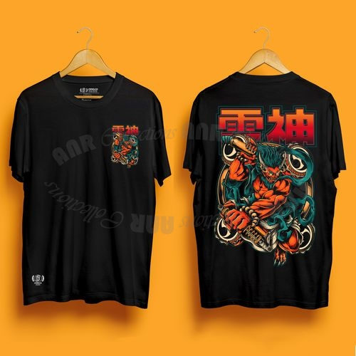 Kaos Distro Premium Pria Unisex Karikatur Theme