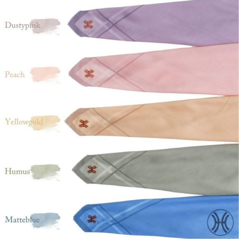 BASIC VOILE  BATCH 1 by HIDAHASAN ( ready siap kirim )