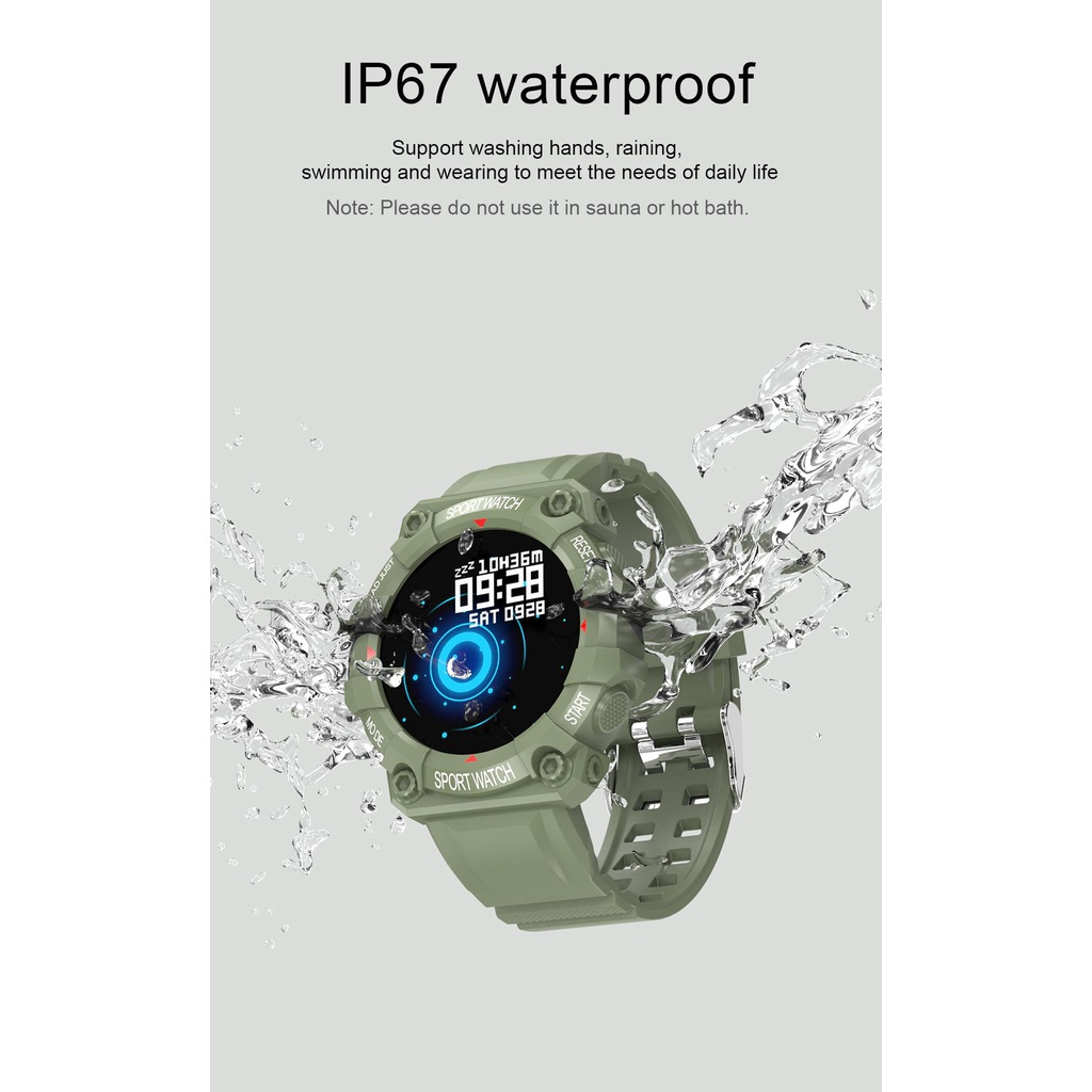 Smart Watch Y56 1.44'' Round Screen Heart Rate Blood Pressure Sleep Remote Control Photo Bracelet