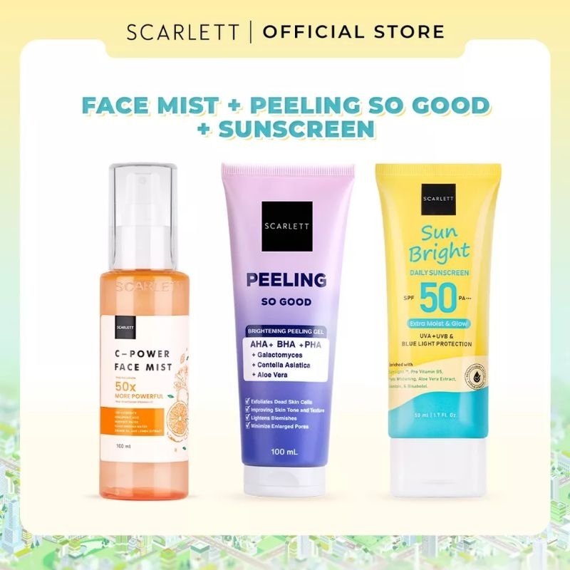 𝐑𝐀𝐃𝐘𝐒𝐀 - Paket Reseller Scarlett Whitening 48pcs ( Boleh Mix Varian )