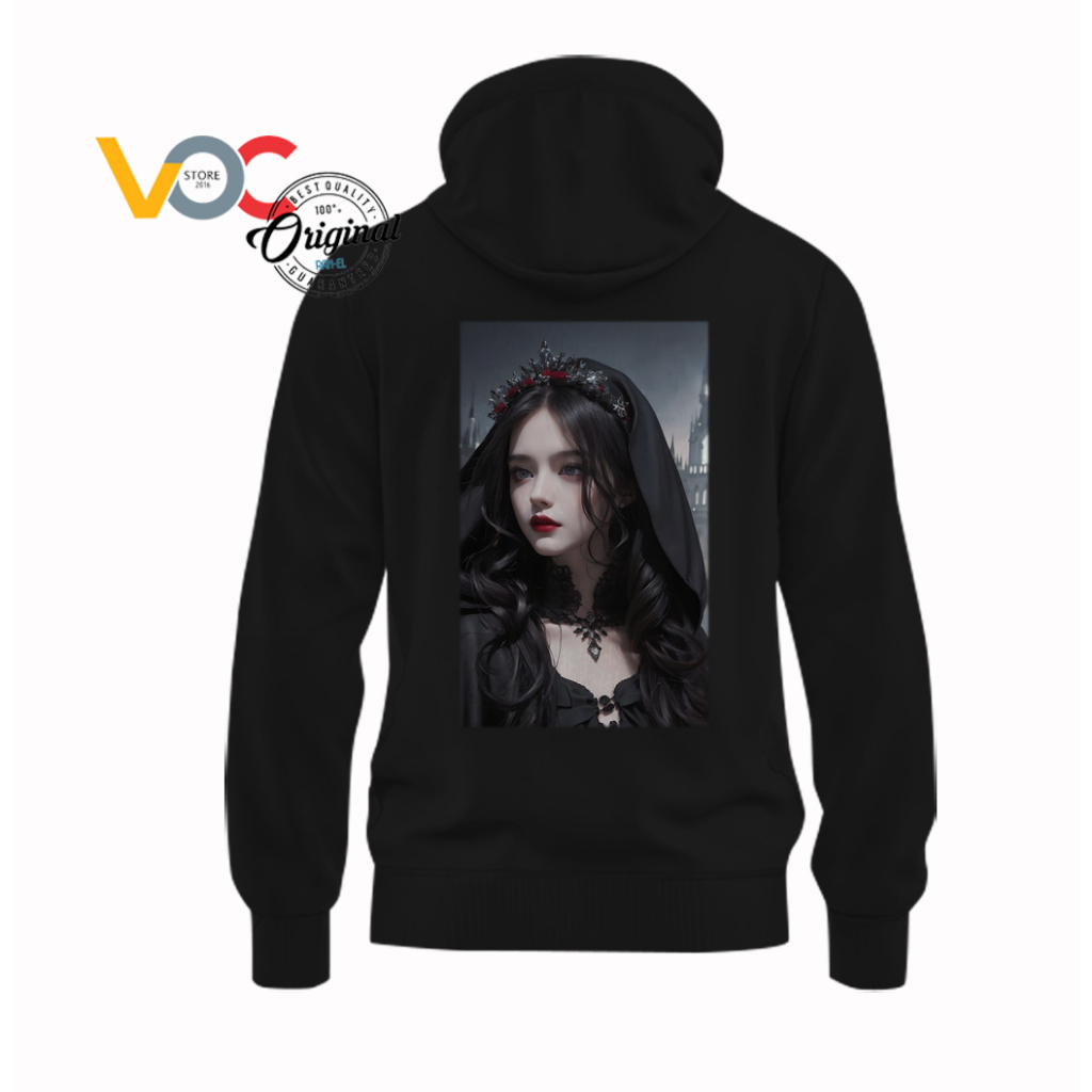 Sweater Queen Empathy - Sweatshirt Pria dan Wanita Model Terbaru - Ukuran M - L - XL - XXL - Bahan Fleece