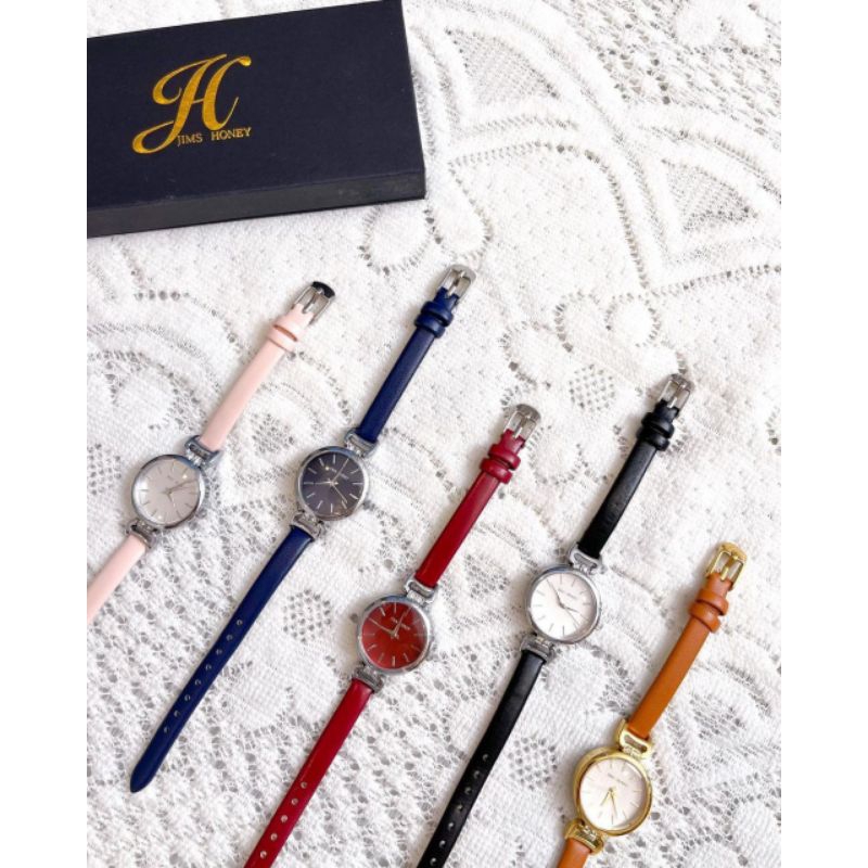 Jhw 23 Jims Honey Jam Tangan Wanita tangan kecil free box