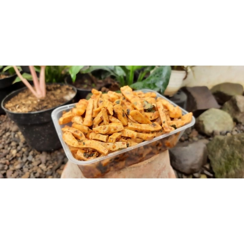 

Basreng stik kemasan BOX 150 GR