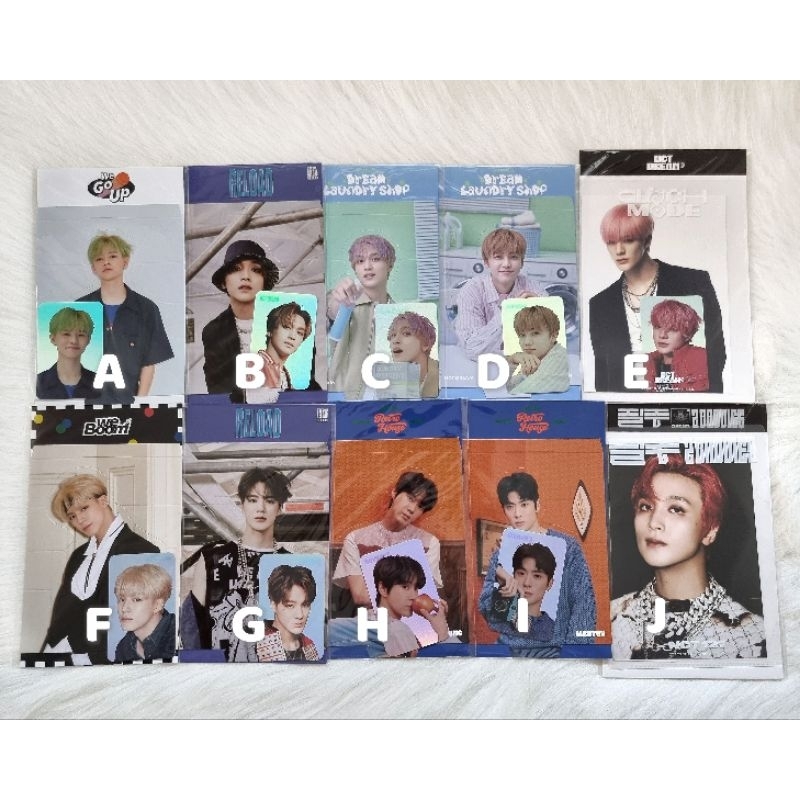 (fullset) NCT Dream 127 Holo WGU Reload Boom Laundry Glitch Mode Retro House 2 Baddies Haechan Jaemi