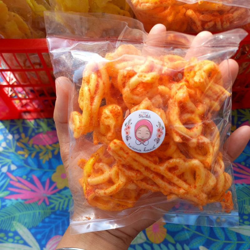 

kerupuk seblak mawar