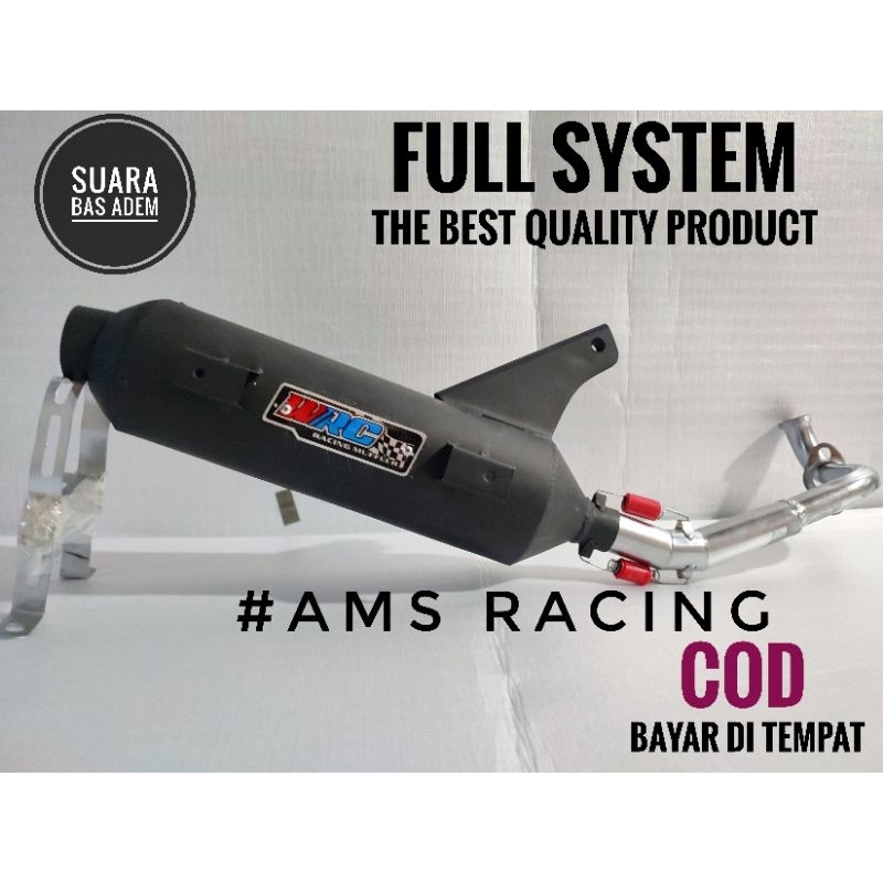 Knalpot Standard Tsugigi/Sugigi/Tsukigi Bas WRC ALL BEAT/ALL SCOOPY/ALL MIO/ALL VARIO/FINO/X-RIDE/GE