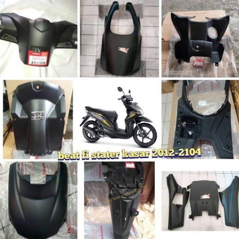 Cover body kasar fulset honda Beat Fi 2012-2014 stater kasar Original AHM