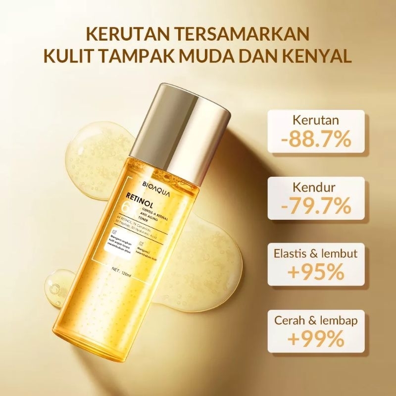 Bioaqua 6 x gentle retinol toner