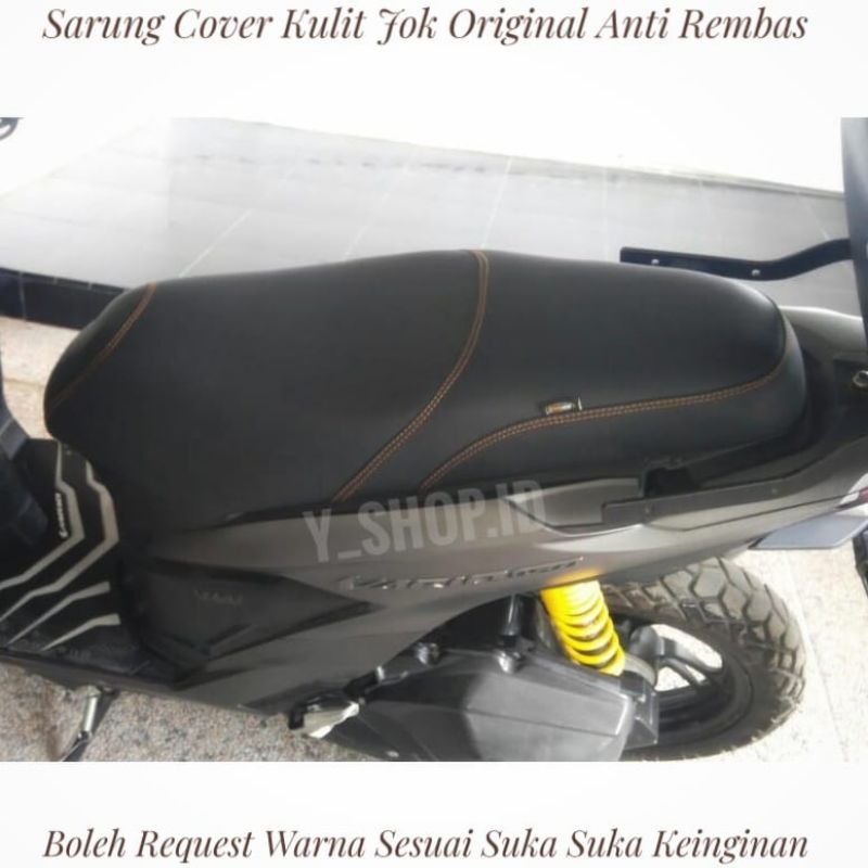 Sarung Cover Kulit Jok Motor Vario New 160 150 Old 125 110 Model Original MBtech