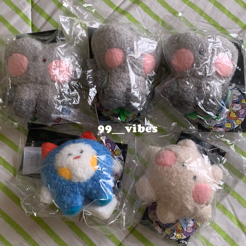 ready stock ina sealed truz treasure minini bag charm (bonbon, woopy, ruru)
