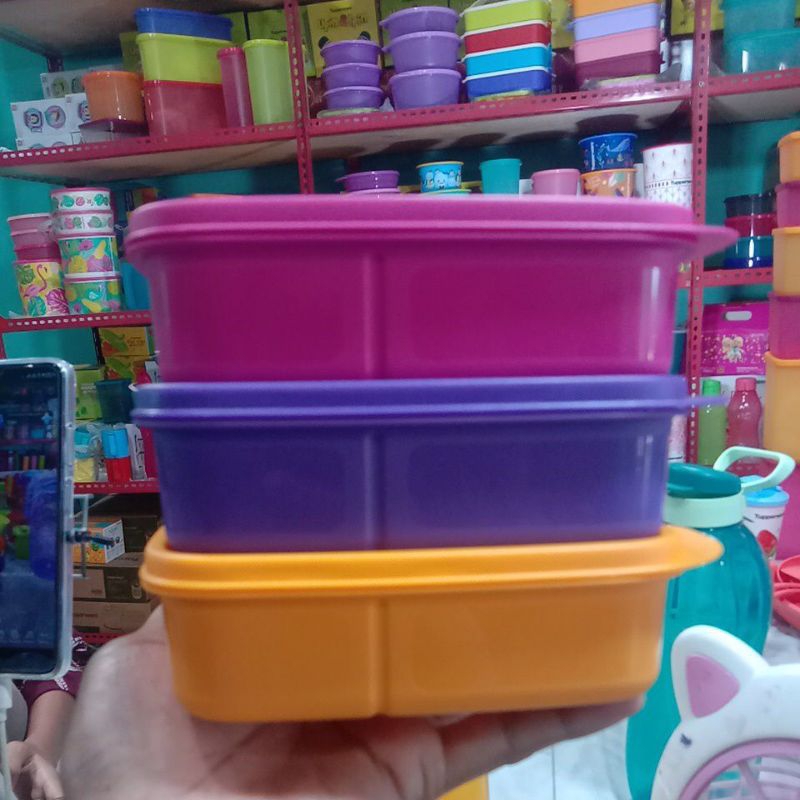 GratisOngkir  Promo TUPPERWARE Lolly Tup tempat makan
