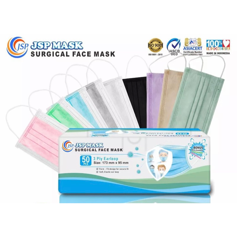 JSP masker premium 50pc grosir