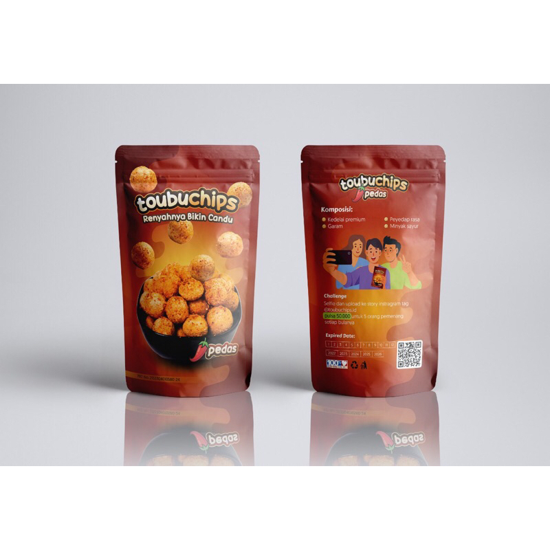 

TOUBUCHIPS CEMILAN TERLARIS YANG GURIH DAN RENYAH (PEDAS)