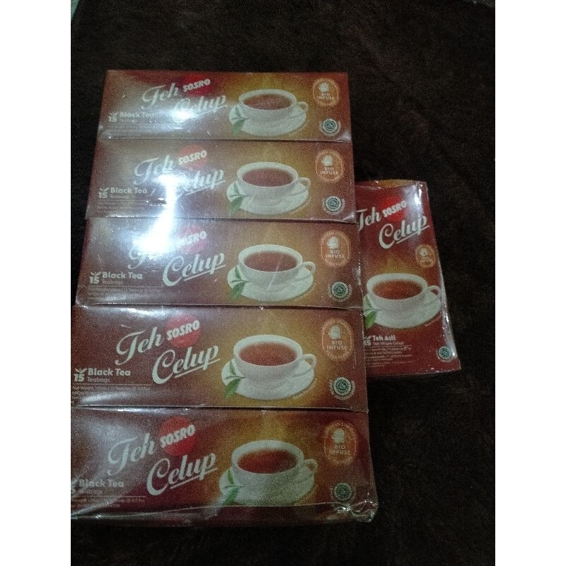 

teh celup Sosro isi 15pcs