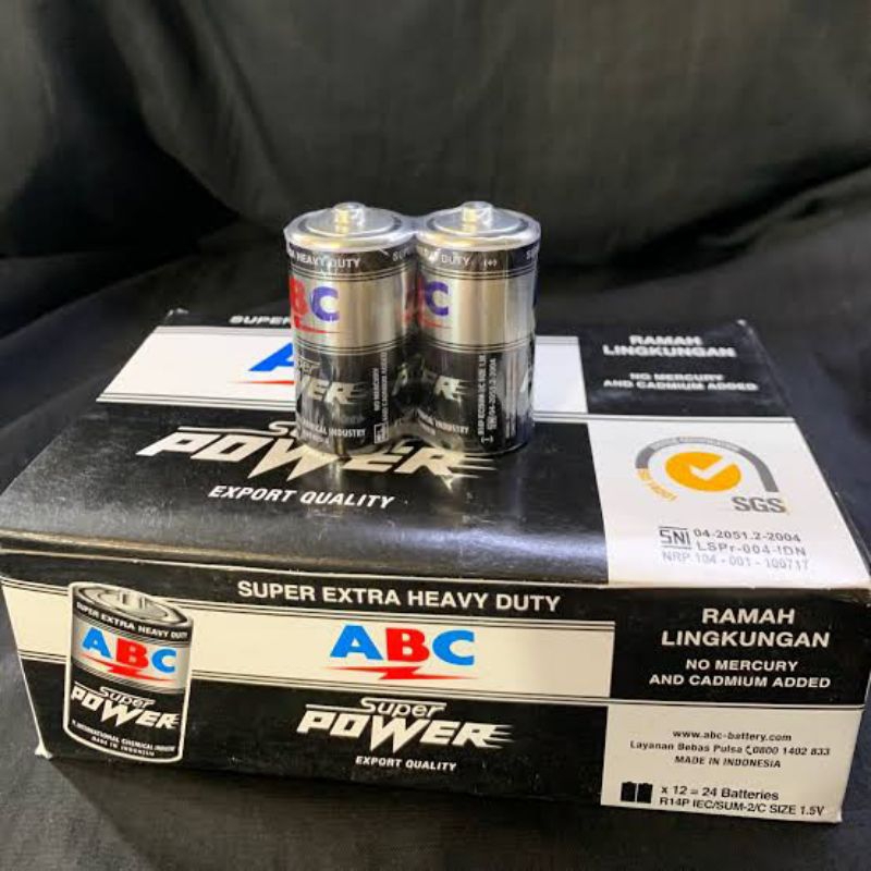 Baterai Abc Hitam Besar