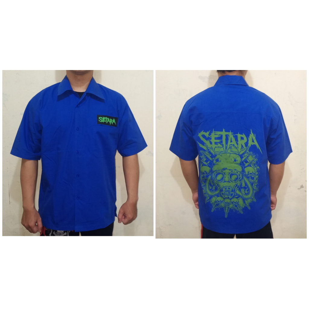 Kemeja Band Setara | kemeja skinhead | kemeja skinhead | kemeja punk | kemeja rock | kemeja metal | 