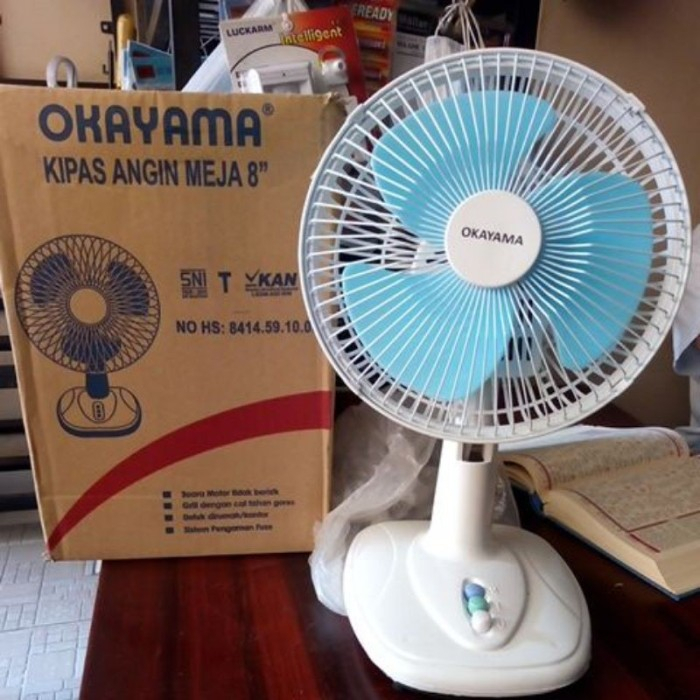 Kipas Angin Sogo SG-803/OKAYAMA Desk fan 8 inci BERGARANSI RESMI