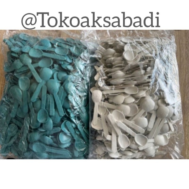 SENDOK JELLY KLIOAN / KEMASAN 1 KG PUTIH / WARNA