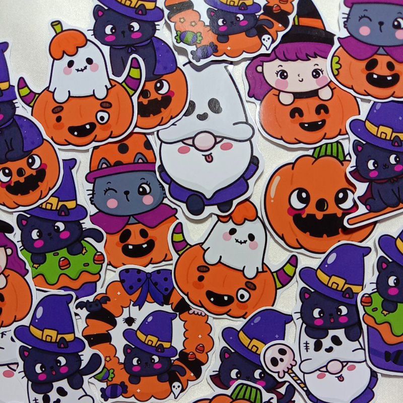 

1 SET STICKER LUCU | CUTE | KAWAI | HELLOWEN TERMURAH