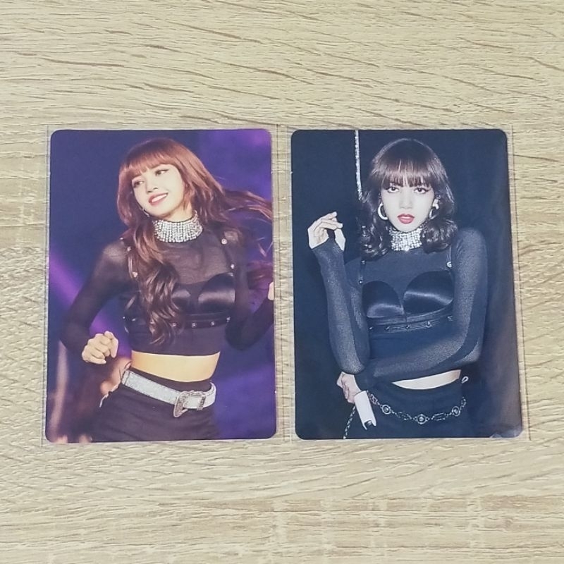 [READY STOCK, NO NEGO] Blackpink Lisa official Tokyo Dome tour DVD rare photocard / pc