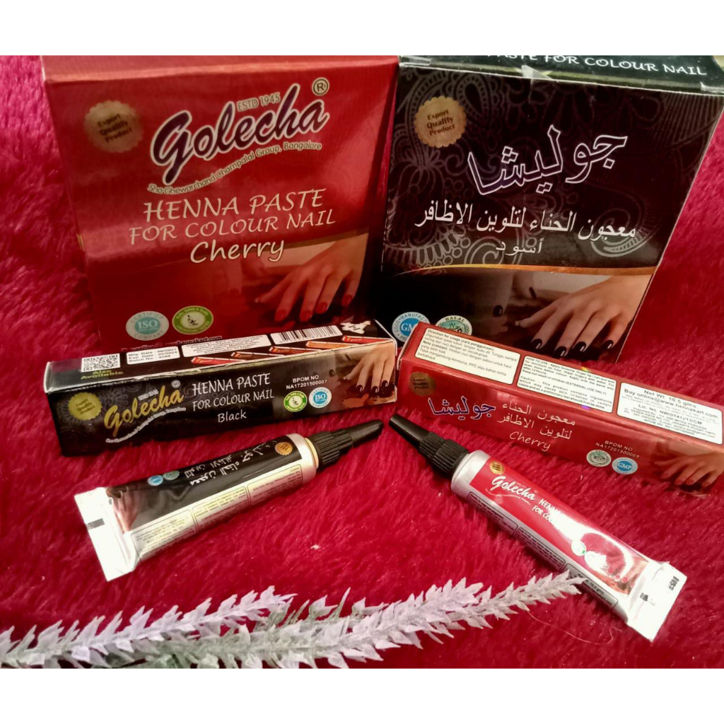 Henna/Henna maroon/Henna hitam/Henna Cherry/Henna golecha