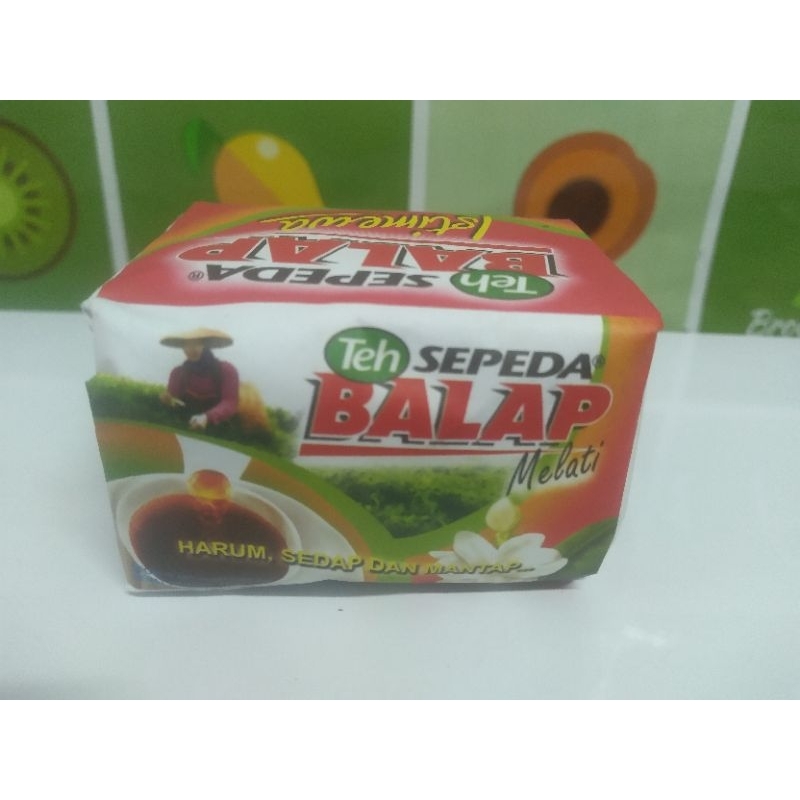 

Teh Sepeda Balap Tubruk Melati 40 Gram Ecer