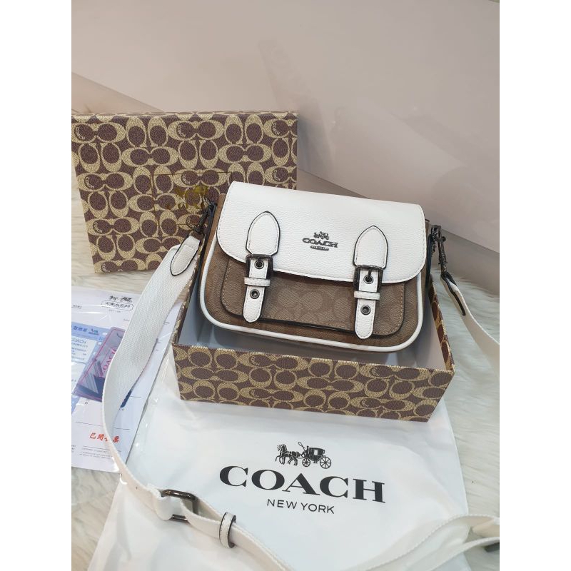 tas fashion coach slingbag,coc ctossbody bag, coc selempang free box