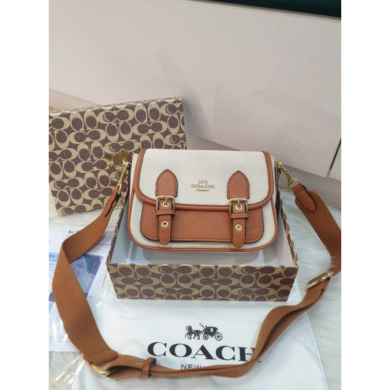 tas fashion coach slingbag,coc ctossbody bag, coc selempang free box