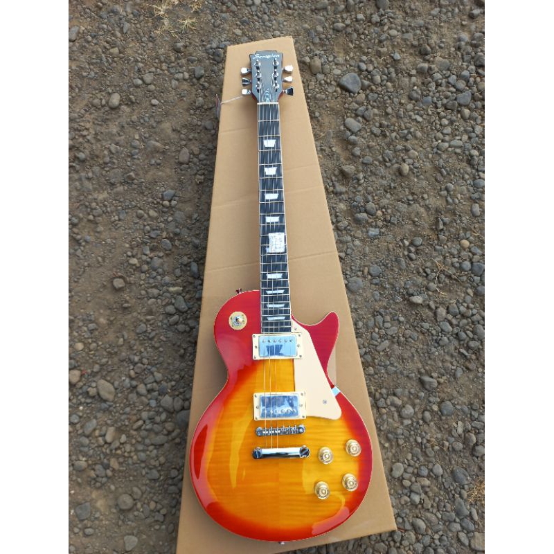 GITAR ELEKTRIK ORIGINAL SCORPION LP610 LESPAUL ORIGINAL Not GIBSON LESPAUL EPIPHONE