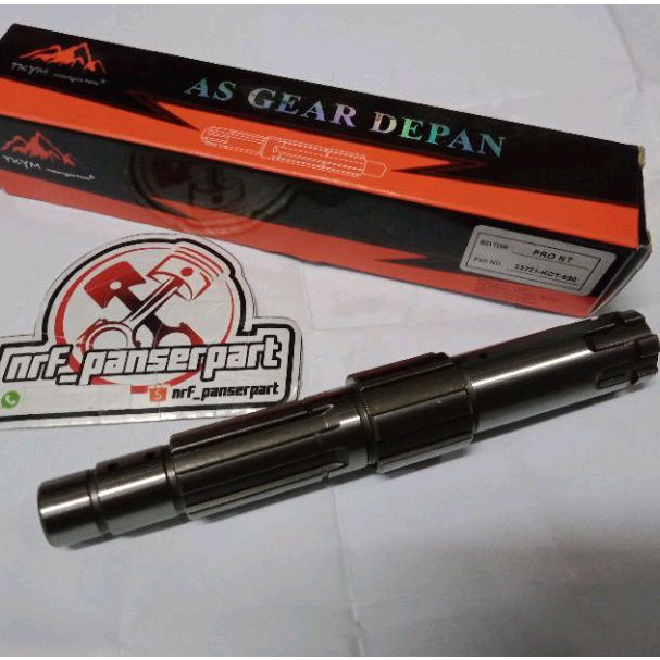 AS GIR DEPAN/AS GEAR DEPAN HONDA GL PRO NEOTECH /GLPRO NEOTEK GL MAX NEOTECH MEGAPRO LAMA/MEGAPRO NE